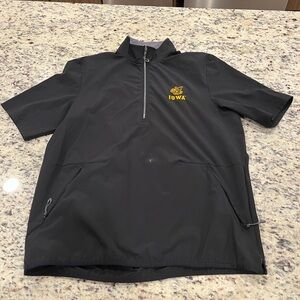 iowa quarter zip short sleeve